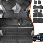 Xipoqix Floor Mats Cargo Backrest Compatible With 22-25 Mitsubishi. Fixed Price $289.65.