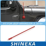 Am Fm Radio Antenna Stubby Reflex 13" For Jeep Wrangler Jk Jl Jt 2007-2020 Red. Fixed Price $12.99.