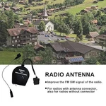 Xhdata AN-80 Shortwave Reel Antenna Black Fm Sw External Whip To Improve Sign Us. Fixed Price $9.98.