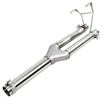 Yolando Dual Exhaust Muffler Y-pipe Direct Kit Fits Stainless Steel. Fixed Price $146.05.