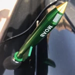 Green Moab Stubby Short Antenna For Jeep Wrangler All Models. Fixed Price $29.95.