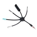 Supmory Car Radio All In One Antenna, Cable Splitter Suitable Black. Fixed Price $15.98.