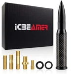 Icbeamer 50 Cal Carbon Fiber Bullet Antenna Replacement Color:matte Black , Uni. Fixed Price $37.00.