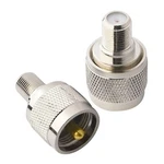 Boobrie 2-PACK PL259 Adapter Uhf To Type Antenna 2PCS, Gold. Fixed Price $17.99.