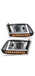 Dimflux Led Drl Headlight Assembly, Fit 2009-2018 Dodge Ram 1500/10. Fixed Price $125.00.