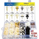 Oautoo 240PCS Door Interior Trim Panel Clips Assortment For Gm Buick Cadillac. Fixed Price $52.91.