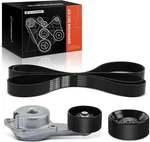 A-premium Serpentine Drive Belt Kit W/tensioner & Idler Compatible With Ford.... Fixed Price $105.98.