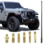 13 Inch All-terrain Flexible Antenna Spring Steel Internal Core. Fixed Price $24.09.