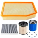 3.0L Duramax Kit Fuel Oil Cabin Air Filters Compatible With 2020-2.... Fixed Price $66.92.