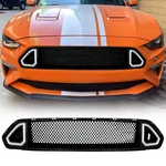 Eomd Mesh Front Bumper Upper Led Grille Replacement Compatible With 2018-2023.... Fixed Price $144.44.