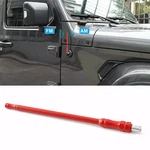6.7"INCH Red Stubby Reflex Antenna Replacement For Jeep Wrangler Jk Jl Jt 2007+. Fixed Price $12.99.