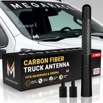Anodized 5" Short Black Carbon Fiber Truck Antenna For Chevy Silverado & Gmc Sie. Fixed Price $54.11.