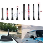 Union Jack Checkered Radio Antenna For Mini Cooper R59 R60 Countryman Clubman. Fixed Price $16.95.