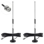 Aediko Police Scanner Antenna 20-1300MHZ Radio 2PCS, Black. Fixed Price $13.29.