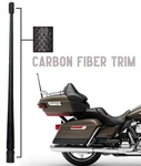 Votex - The Spartan 13 3/4 Inch Rubber Antenna Fits Harley Davidson Motorcy.... Fixed Price $41.21.