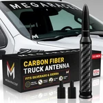 Anodized Carbon Fiber 50 Cal Bullet Antenna Silverado Black. Fixed Price $59.70.