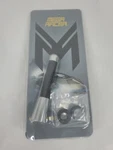 Mega Racer 3.1" Silver Carbon Fiber Motorcycle Antenna For Harley Davidson.... Fixed Price $24.99.