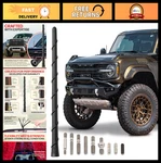 Universal Short Rubber Spiral 8" Antenna Kit - Enhanced Reception, Car Wash Proo. Fixed Price $35.99.