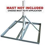 Skywalker Non-penetrating Roof Mount Base For Flat (mast Not Included). Fixed Price $148.41.