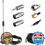 Lacucino 75 Ohm Fm Antenna Outdoor Indoor Wifi Tv Extension Cable 16.4FT Sma-mal. Fixed Price $32.26.