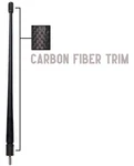 Votex - The Spartan 13 3/4 Inch Short Flexible Rubber Antenna Black Carbo.... Fixed Price $43.96.