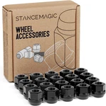 20PCS Black Open End Lug Nuts - 7/16" X20 Thread Size 0.81" Length Cone Coni. Fixed Price $31.47.
