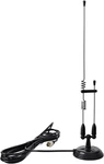 Uayesok Dual Band Magnetic Mount Mobile Antenna 2M/70CM Vhf Uhf Heavy Black. Fixed Price $41.94.
