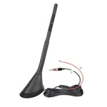 Eightwood Universal Car Radio Antenna, Roof Mount Amplified Black. Fixed Price $33.99.