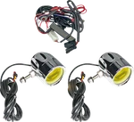 Custom Dynamics Probeam Led Halo Lights Yellow Lens Pb-fog-unv-yc. Fixed Price $449.95.