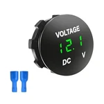 Dc 12V 24V Voltmeter Gauge, Waterproof Car Voltage Led Digital Green. Fixed Price $7.68.