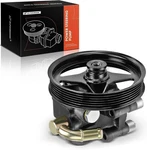 A-premium Power Steering Pump, With Pulley, Compatible Ford F-150.... Fixed Price $115.99.