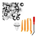 Hzel 105PCS Car Door Trim Panel Retainer Clips, OEM#90467-10188 White/green. Fixed Price $13.44.