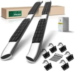 Yhtauto 4.25" Dodge Ram Crew Cab 1500 2019-2025 Oval Bent Ends Running Boards. Fixed Price $199.99.