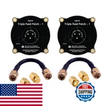 Rcmall 5.8GHZ Triple Feed Patch Antenna High Gain 9.4DBI Directional Circularly. Fixed Price $43.57.